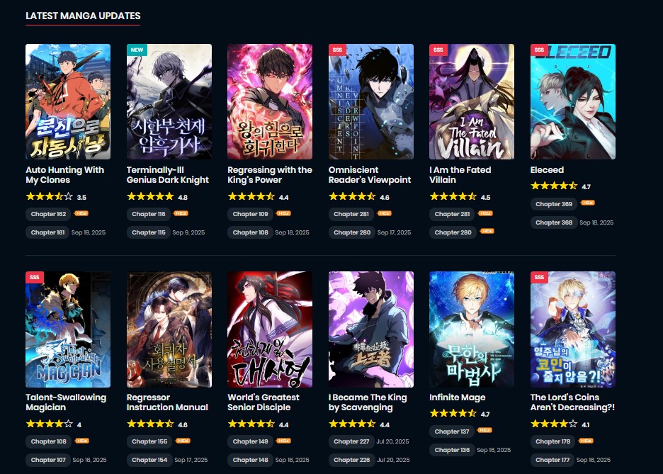 TempleScan free safe HD manhwa reader